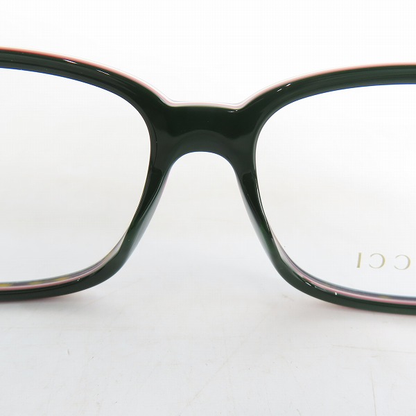 実際に弊社で買取させて頂いたGUCCI/グッチ メガネフレーム アイウェア GG0272O-006の画像 3枚目