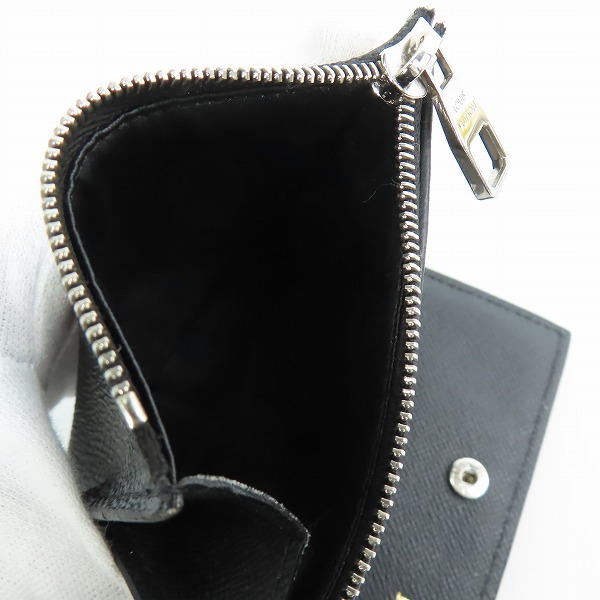 実際に弊社で買取させて頂いた【イニシャル入り】LOUIS VUITTON/ルイヴィトン ダミエ グラフィット ポルトフォイユ スマート 二つ折り財布 N64021の画像 5枚目