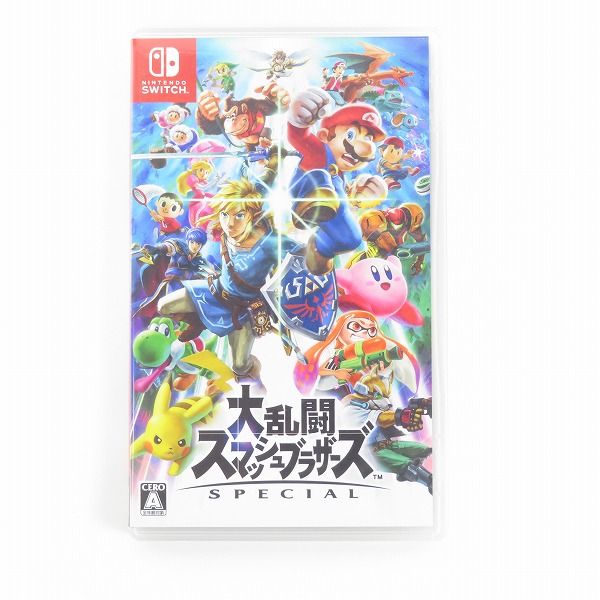 実際に弊社で買取させて頂いたNintendo Switch/ニンテンドースイッチ ソフト 任天堂 大乱闘スマッシュブラザーズ SPECIAL/スマブラ スペシャル