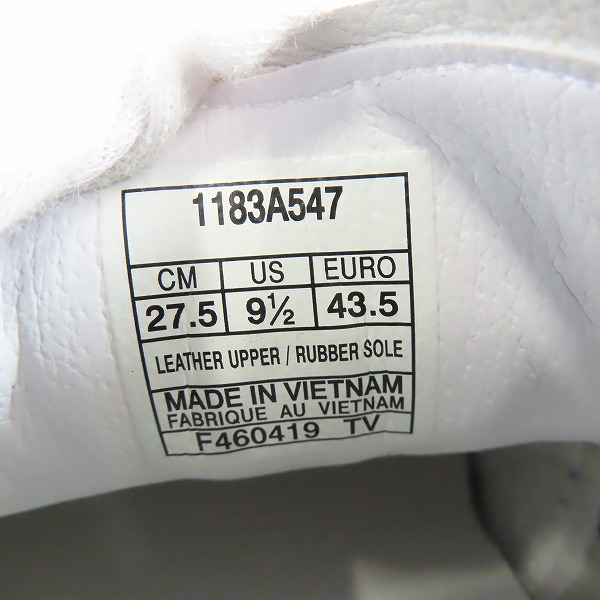 実際に弊社で買取させて頂いた【未使用】Onitsuka Tiger/オニツカタイガー×STREET FIGHTER/ストリートファイター/スニーカー ホワイト 1183A547-100/27.5の画像 5枚目