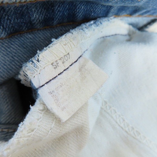 実際に弊社で買取させて頂いたLEVIS/リーバイス オレンジタブ 42TALON 刻印8 デニムパンツ 646-0917/30の画像 3枚目