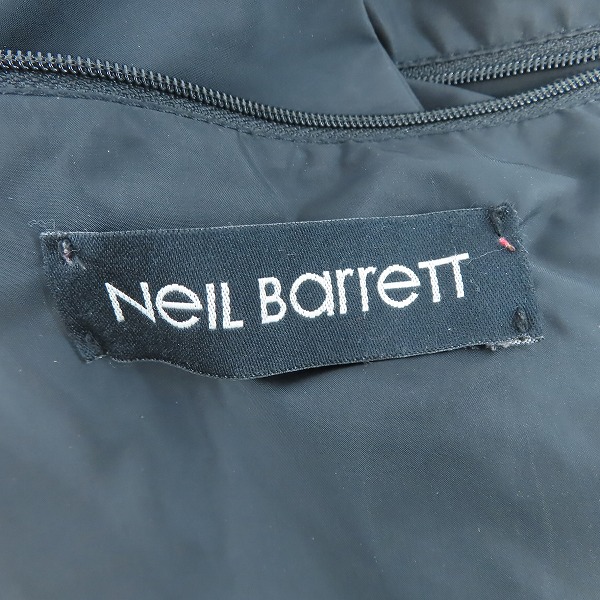 実際に弊社で買取させて頂いたNeil Barrett/ニールバレット PO ジップアップ 中綿ジャケット BSP22A16/Sの画像 2枚目