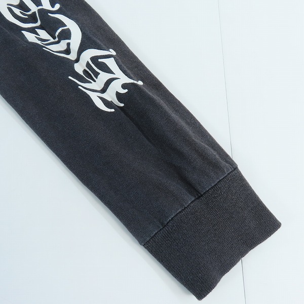 実際に弊社で買取させて頂いたCHROME HEARTS/クロムハーツ USA製 袖ロゴ/バックスクロールラベル ロングTシャツ Sの画像 6枚目