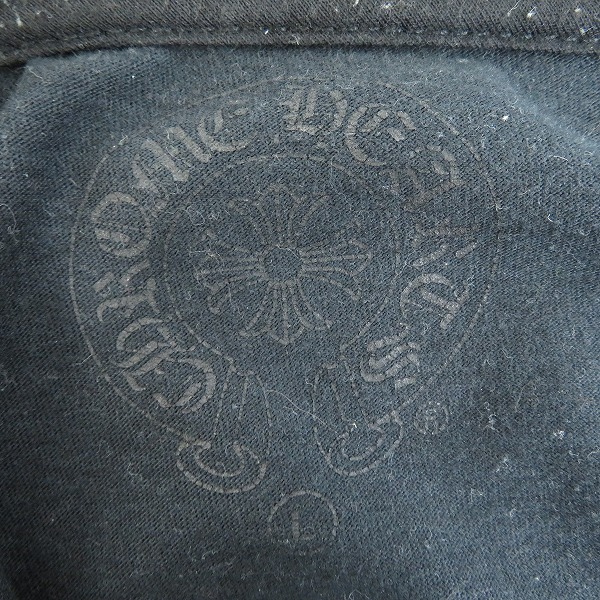 実際に弊社で買取させて頂いたCHROME HEARTS/クロムハーツ セメタリークロス バックプリント 長袖 Tシャツ/L の画像 2枚目