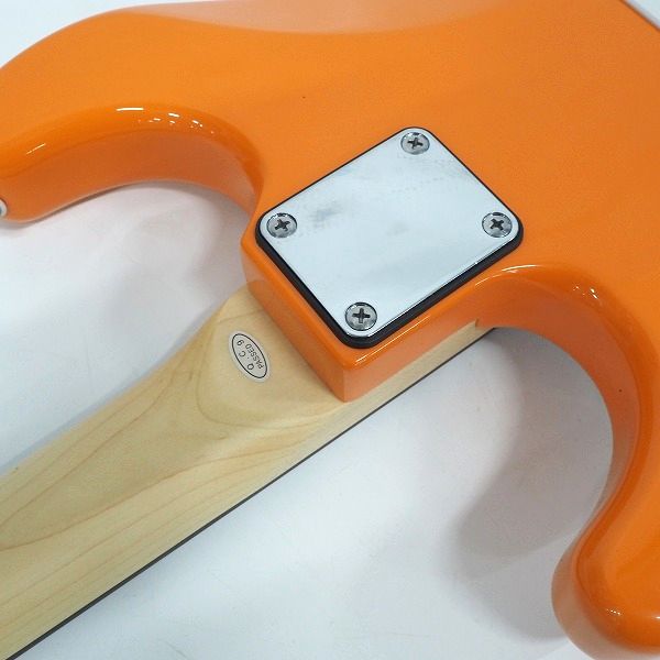 実際に弊社で買取させて頂いた★SELDER/セルダー ST-16/OR ストラトキャスターType エレキギター  ソフトケース付の画像 7枚目