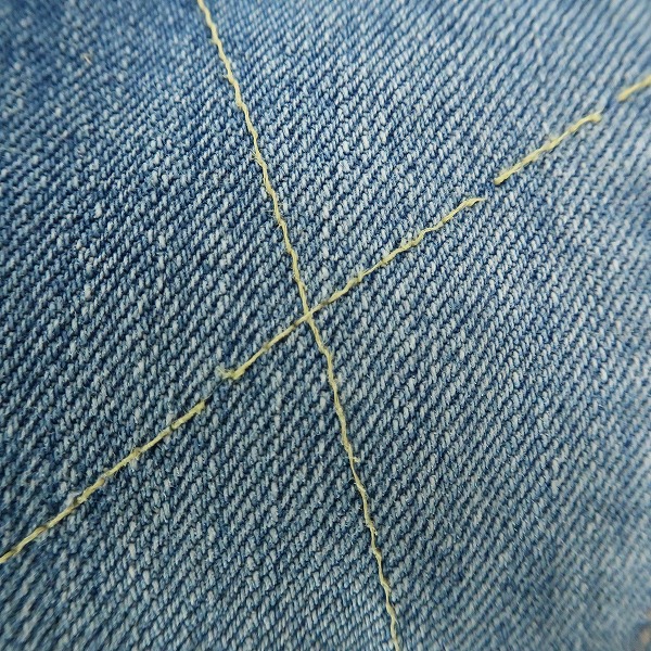 実際に弊社で買取させて頂いたSUGAR CANE/シュガーケーン STAR JEANS スターステッチ デニムパンツ  Lot 005/W34L34の画像 7枚目