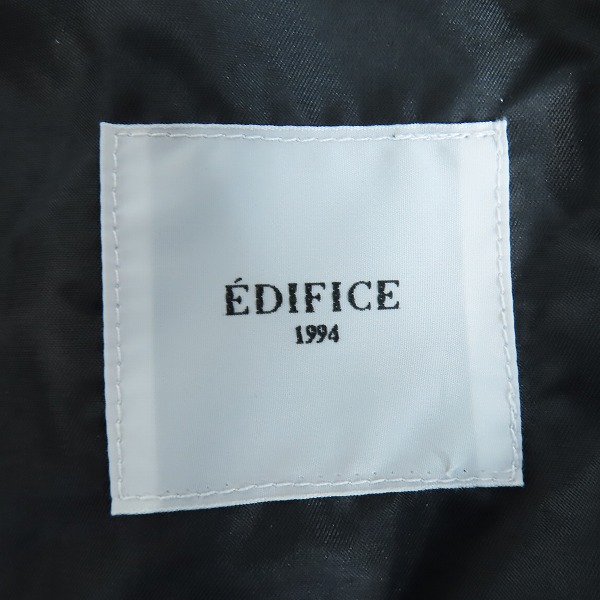 実際に弊社で買取させて頂いたEDIFICE/エディフィス ブルゾン/テーラードジャケット/パンツ 3点セットの画像 2枚目