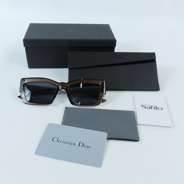 実際に弊社で買取させて頂いたChristianDior/クリスチャンディオール Cat Style Dior2 アイウエア/サングラス KB72Kの画像 9枚目