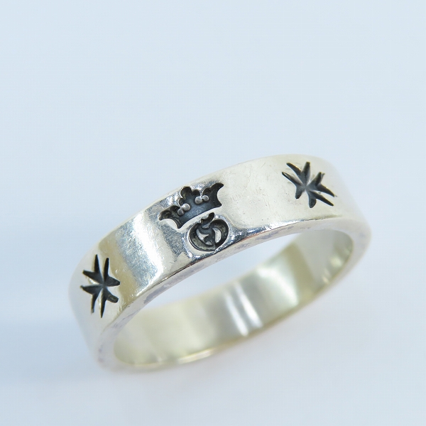 実際に弊社で買取させて頂いた【ギャラ付】Gabor/ガボール フラットバーリング シルバー SV925 24.5号の画像 3枚目