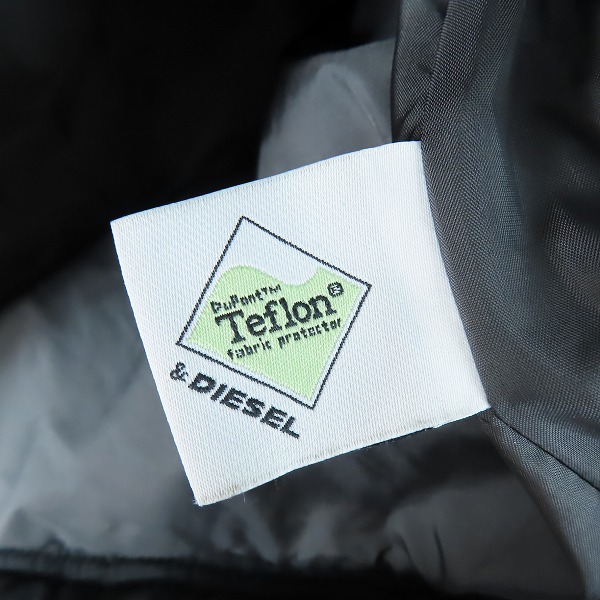 実際に弊社で買取させて頂いたDIESEL/ディーゼル Teflon/テフロン 加工 ジャケット/Lの画像 4枚目