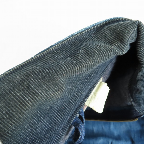 実際に弊社で買取させて頂いたcarhartt/カーハート 襟コーデュロイ ジップアップ デニムジャケット/38の画像 7枚目