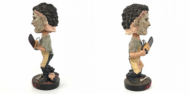 実際に弊社で買取させて頂いたNECA/ネカ HEAD KNOCKERS 悪魔のいけにえ レザーフェイス フィギュアの画像 2枚目