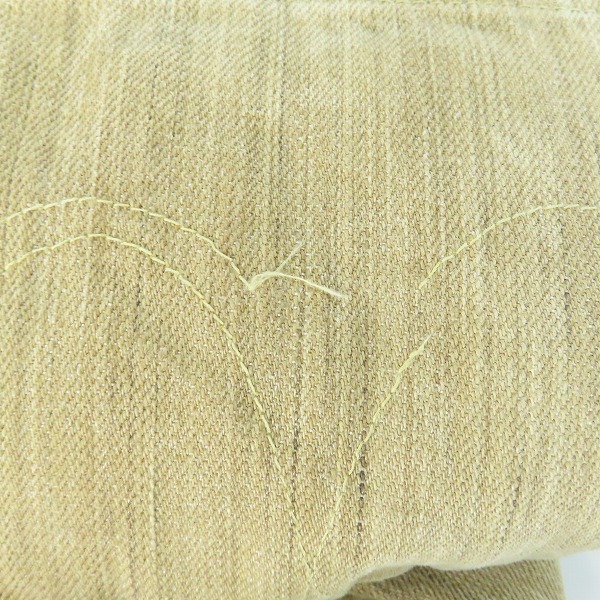 実際に弊社で買取させて頂いたSUGAR CANE/シュガーケーン Lot.285 ボタンフライ デニムパンツ /W30L34の画像 8枚目