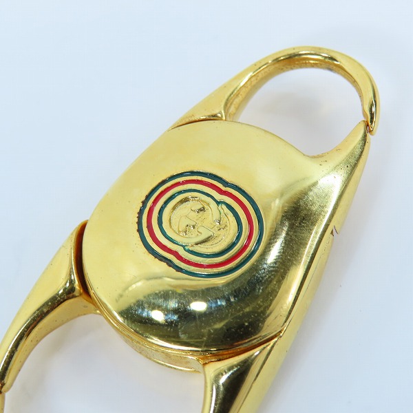 実際に弊社で買取させて頂いたGUCCI/グッチ キーホルダー/キーフックの画像 4枚目