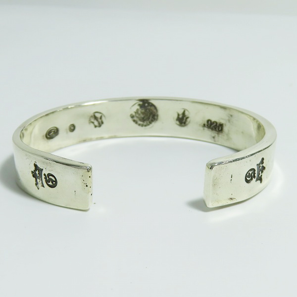 実際に弊社で買取させて頂いた【証明書付き】Gaboratory/ガボラトリー  CROWN MALTESE BANGLE/フラットバー バングルの画像 3枚目
