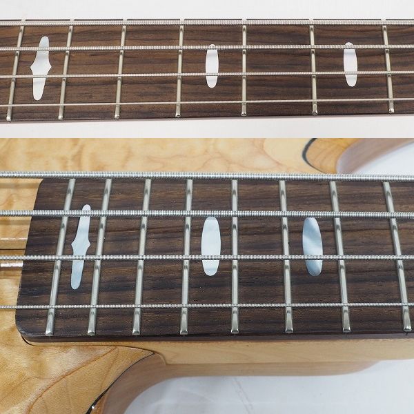 実際に弊社で買取させて頂いた★YAMAHA/ヤマハ TRB1004J NT アクティブ 4弦エレキベース ナチュラル 24F 5ピースネック ギグケース付の画像 3枚目