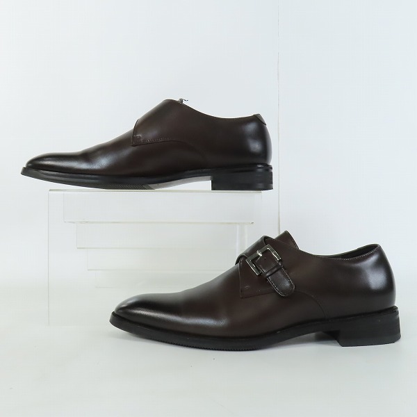 実際に弊社で買取させて頂いたORIHICA/オリヒカ プレーントゥ レザー ビジネスシューズ/25.5の画像 3枚目
