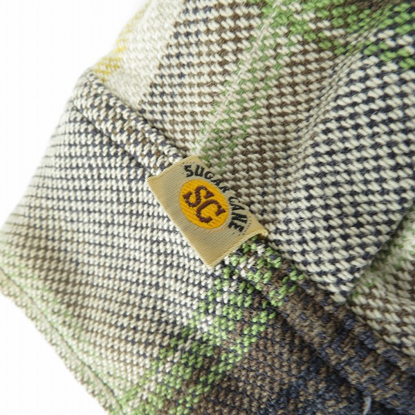 実際に弊社で買取させて頂いたSUGAR CANE/シュガーケーン チェック ネルシャツ 長袖シャツ SC23647/Mの画像 6枚目