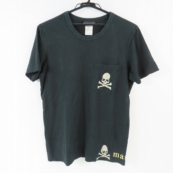 実際に弊社で買取させて頂いたmastermind JAPAN/マスターマインドジャパン ラメスカル刺繍半袖Tシャツ MC2-TS50-035/M