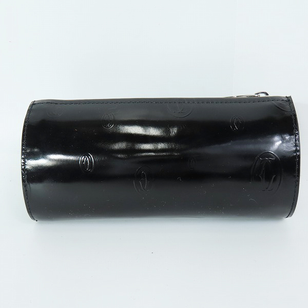 実際に弊社で買取させて頂いた【ギャラ付き】Cartier/カルティエ ハッピーバースデー ポーチ/筆記用具入れ/小物入れの画像 1枚目