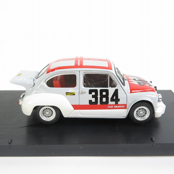 実際に弊社で買取させて頂いたbrumm/ブルム 1/43 FIAT ABART 1000 berlina TRENTO BONDONE 1971 ＃384/フィアット アバルト ミニカーの画像 3枚目