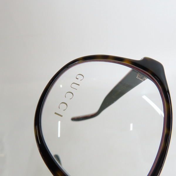 実際に弊社で買取させて頂いた(1)GUCCI/グッチ メガネフレーム アイウェア GG0273O-002の画像 8枚目