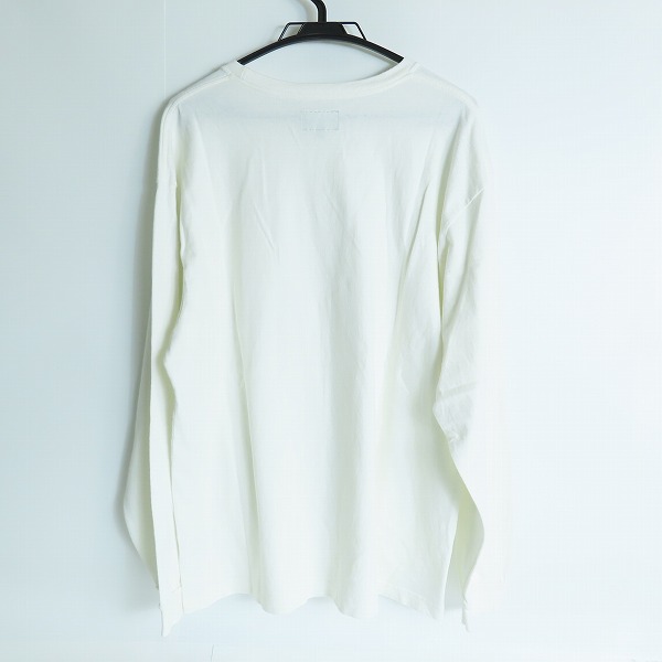 実際に弊社で買取させて頂いたDESCENDANT/ディセンダント 胸ポケット 長袖カットソー ホワイト/2の画像 1枚目