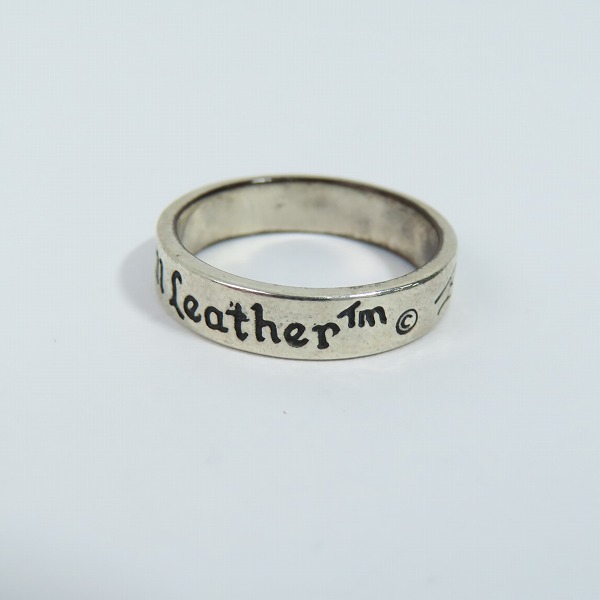 実際に弊社で買取させて頂いた【ギャラ付】BILL WALL LEATHER/BWL/ビルウォールレザー 25TH ANNIVERSARY BAND/25周年リング R404  14号の画像 2枚目