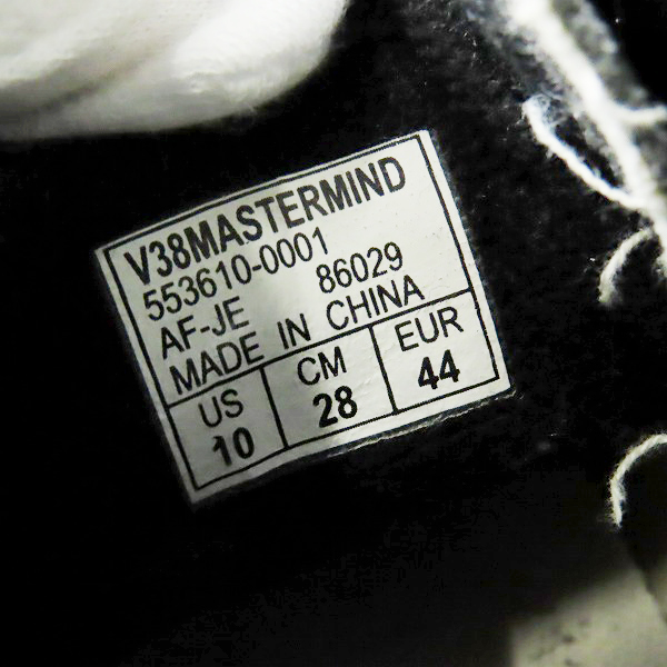 実際に弊社で買取させて頂いたVANS×master mind/バンズ×マスターマインド V38MASTERMIND SK8-HI 553610-0001 28の画像 5枚目