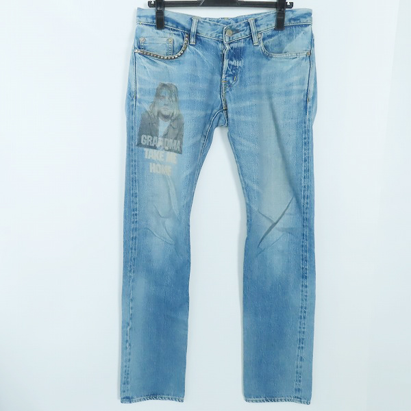 実際に弊社で買取させて頂いたHYSTERIC GLAMOUR×KURT COBAIN/ヒステリックグラマー×カートコバーン 10SS デニムパンツ 0202AP04/30