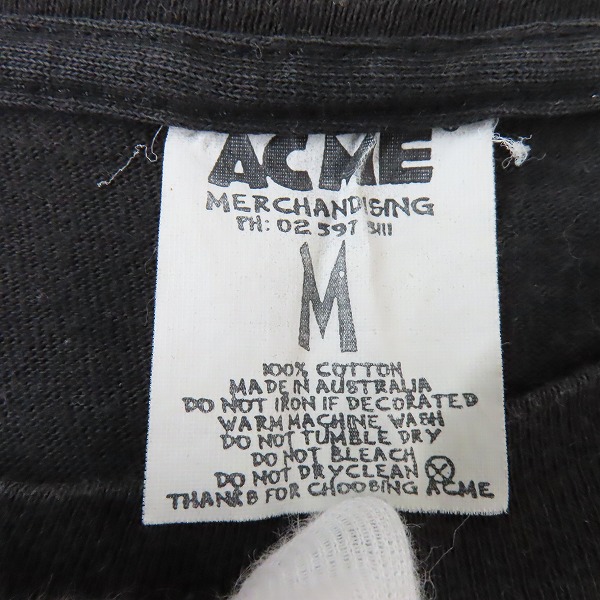 実際に弊社で買取させて頂いたSEPULTURA/セパルトゥラ 90S THIRD WORLD POSSE TOUR 1992 ヴィンテージ/ビンテージ  バンドTシャツ Mの画像 2枚目