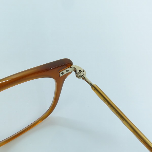 実際に弊社で買取させて頂いたGIORGIO ARMANI/ジョルジオアルマーニ 度入り眼鏡/メガネフレーム GA-2053J 6C7の画像 4枚目