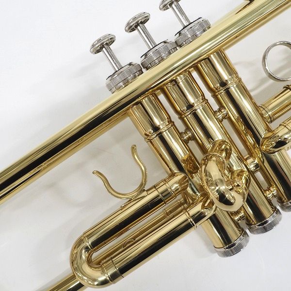 実際に弊社で買取させて頂いたAlison/アリゾン 艾森利 トランペット ゴールド セミハードケース付の画像 5枚目