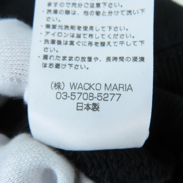 実際に弊社で買取させて頂いた【未使用】WACKO MARIA/ワコマリア HIGHTIMES HEAVY WEIGHT PULLOVER HOODED SWEAT HIGHTIMES-WM-SS11/XLの画像 5枚目