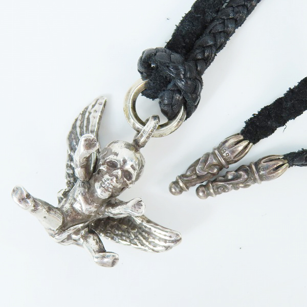 実際に弊社で買取させて頂いたCHROME HEARTS/クロムハーツ FOTI MISS LERLENE/フォティ ミスラーレン ペンダントトップ ｗ/スクロール ボロチップ