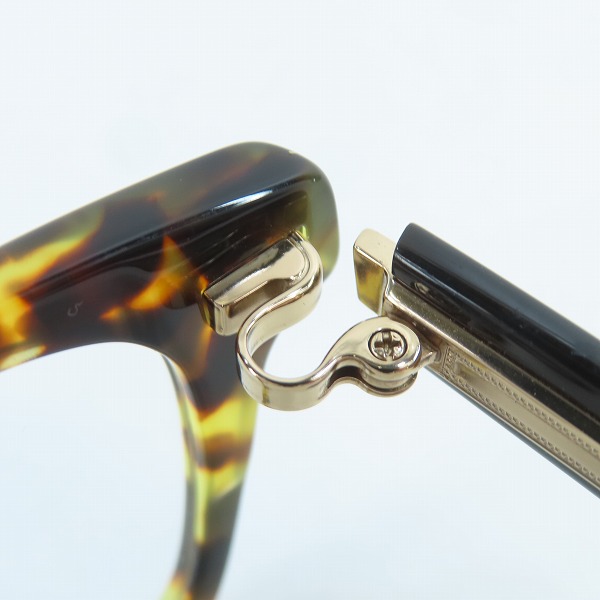 実際に弊社で買取させて頂いた999.9/フォーナインズ アイウェア/メガネフレーム NP-161 651の画像 6枚目