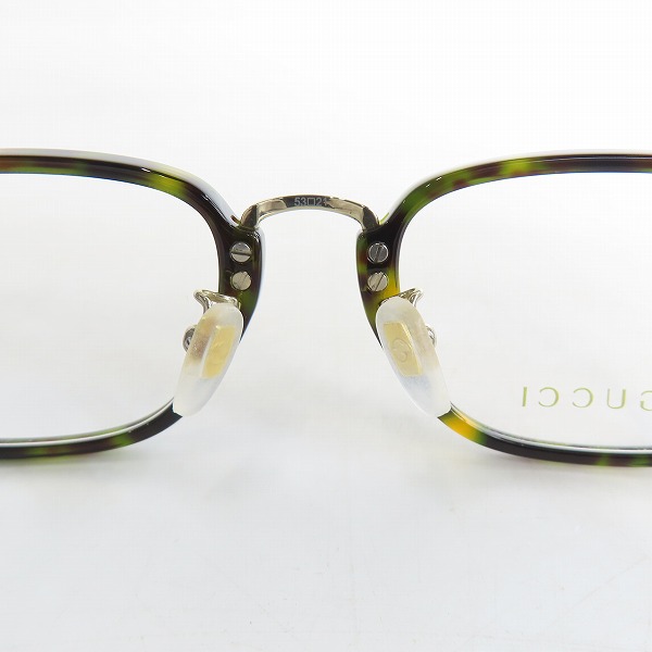 実際に弊社で買取させて頂いたGUCCI/グッチ メガネフレーム アイウェア GG0324OJ-002の画像 3枚目