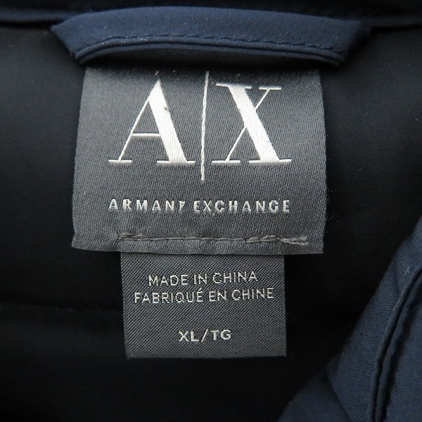 実際に弊社で買取させて頂いたARMANI EXCHANGE/アルマーニエクスチェンジ ダウンジャケット  k-fall-2015/XLの画像 2枚目