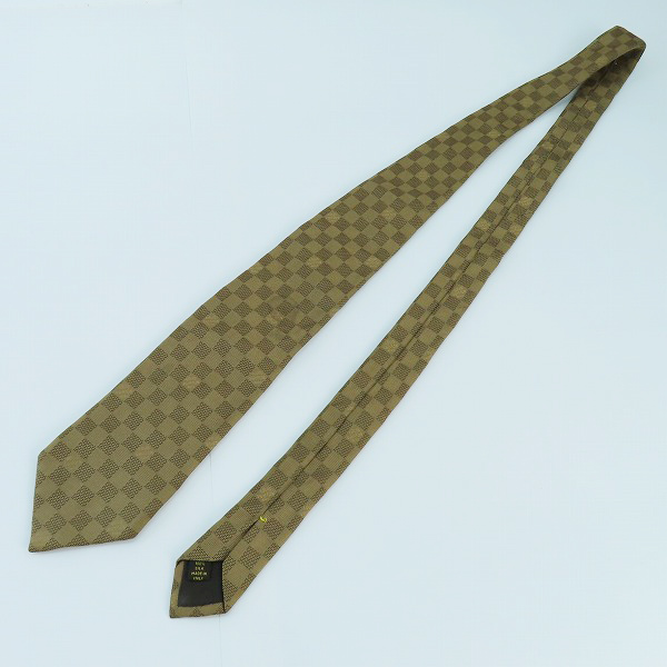 実際に弊社で買取させて頂いたLOUIS VUITTON/ルイヴィトン ダミエ ネクタイの画像 3枚目