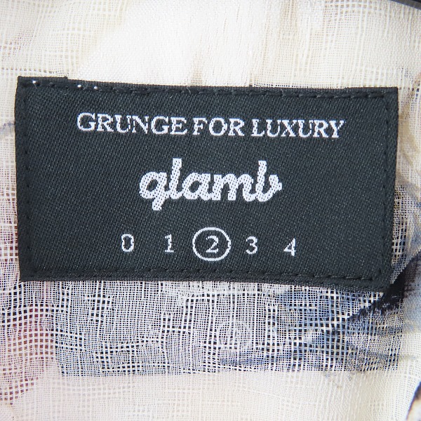実際に弊社で買取させて頂いたglamb/グラム Longley SH ロングリーシャツ GB0318/SH02 2の画像 2枚目