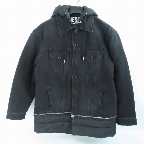 実際に弊社で買取させて頂いたDiesel/ディーゼル for Successful Living デニム切り替え中綿ジャケット/M