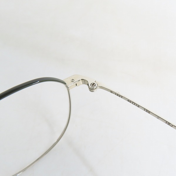 実際に弊社で買取させて頂いた999.9/フォーナインズ メガネフレーム アイウェア S-182Tの画像 4枚目