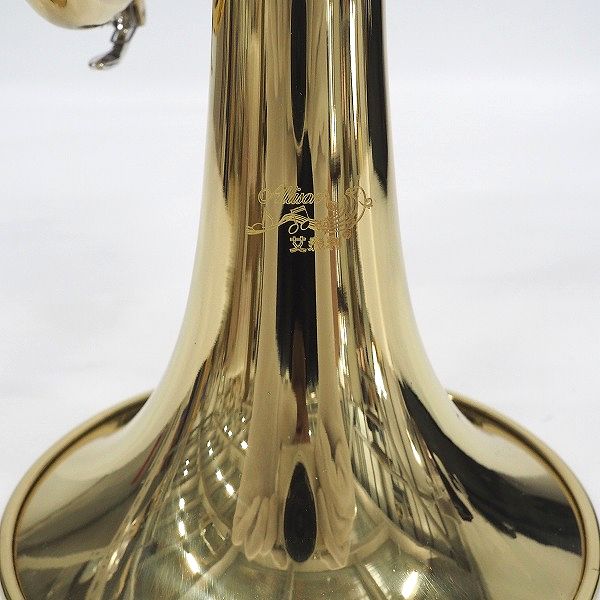 実際に弊社で買取させて頂いたAlison/アリゾン 艾森利 トランペット ゴールド セミハードケース付の画像 3枚目