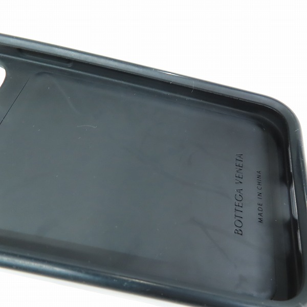 実際に弊社で買取させて頂いたBOTTEGA VENETA/ボッテガヴェネタ ラバー iPhone13Pro用 スマホケースの画像 5枚目