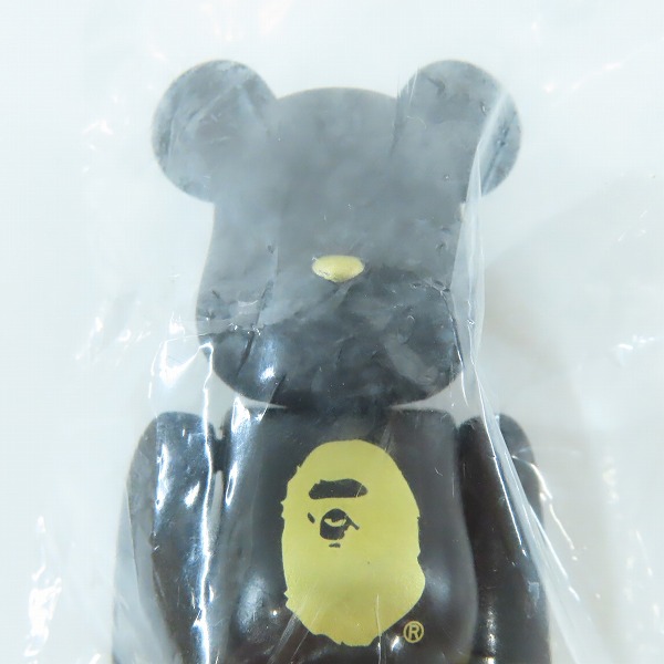 実際に弊社で買取させて頂いた【未開封】A BATHING APE×mastermind JAPAN×BE@RBRICK/エイプ×マスターマインド×ベアブリック 100% フィギュアの画像 5枚目