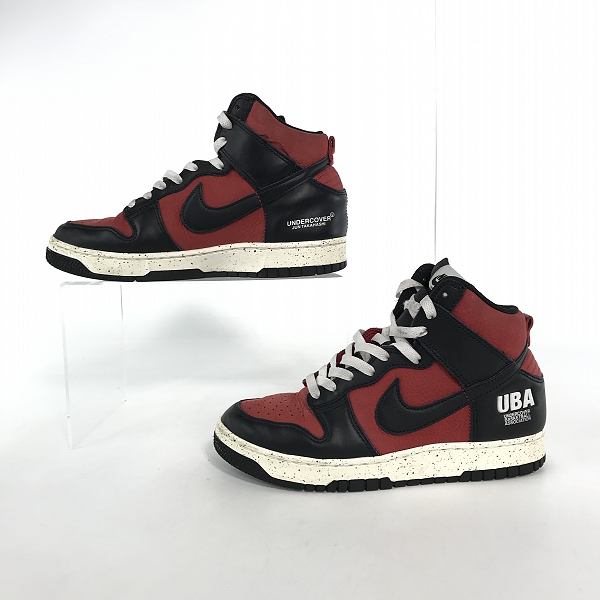 実際に弊社で買取させて頂いたNIKE×Undercover/ナイキ×アンダーカバー Dunk High 1985 ダンクハイ DD9401-600/24.5の画像 3枚目