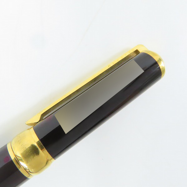 実際に弊社で買取させて頂いたS.T.Dupont/デュポン 万年筆 ペン先18K-750Mの画像 5枚目