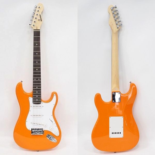 実際に弊社で買取させて頂いた★SELDER/セルダー ST-16/OR ストラトキャスターType エレキギター  ソフトケース付の画像 1枚目