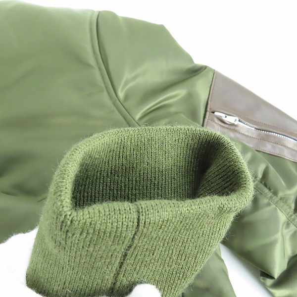 実際に弊社で買取させて頂いたACANTHUS/アカンサス LIMONTA MA-1 フライトジャケット JK2004/Lの画像 7枚目