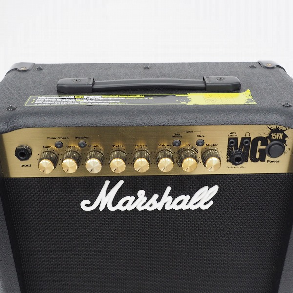 実際に弊社で買取させて頂いた★【難有り】Marshall/マーシャル MG15FX ギターアンプ コンボアンプの画像 3枚目